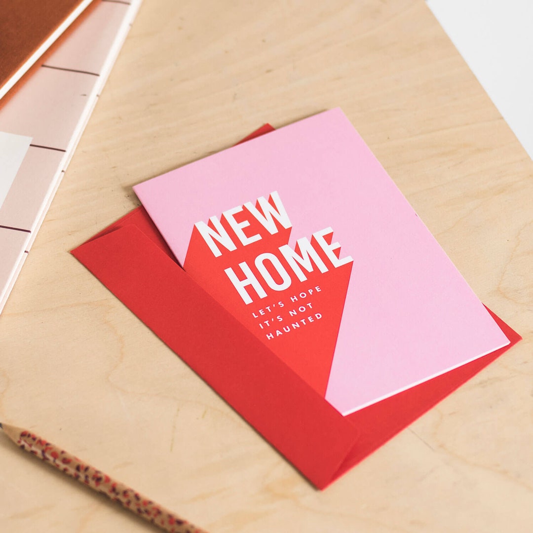 Funny Housewarming Card Funny New Home Card New Home Card Etsy