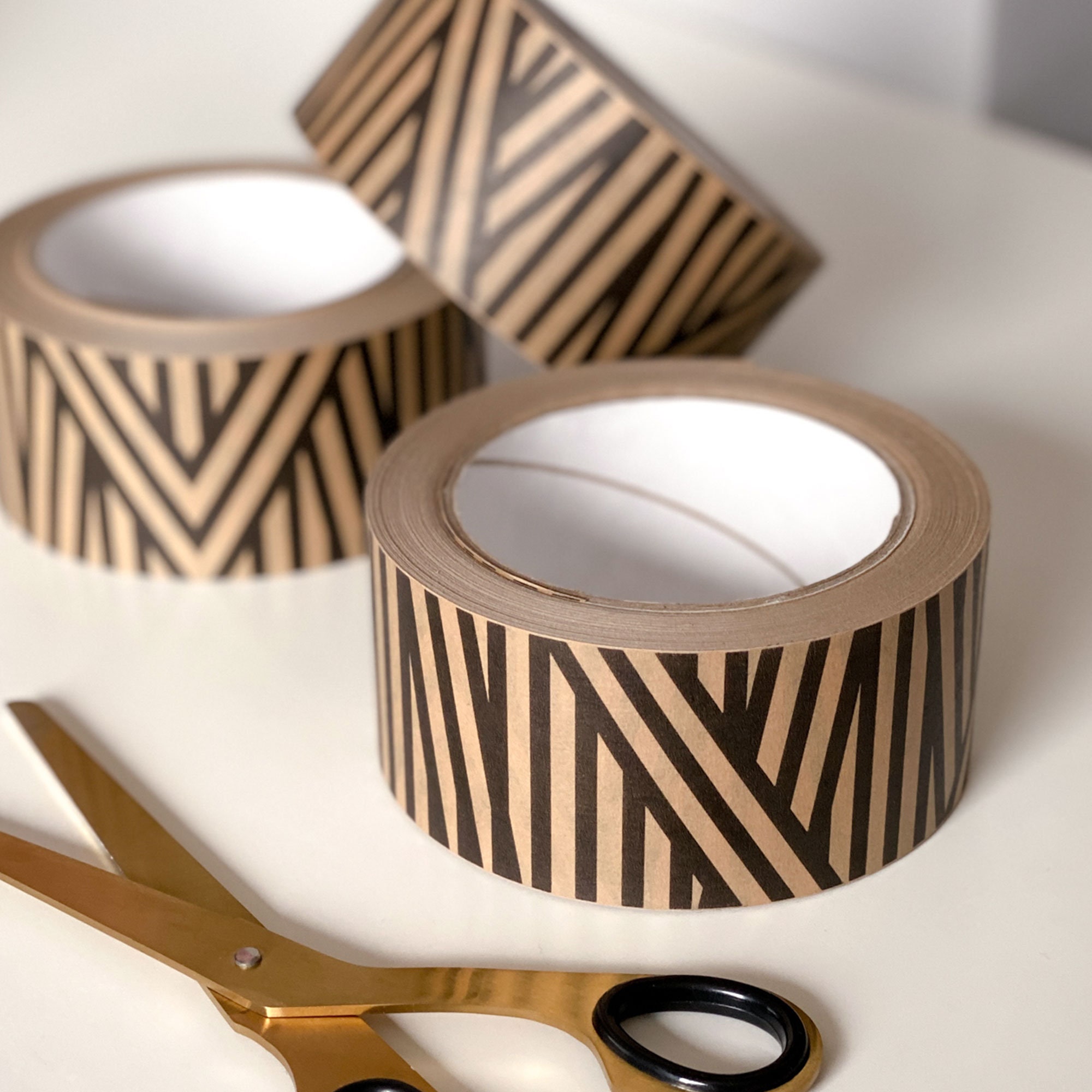 Ecofriendly Packaging Tape Eco Friendly Brown Kraft Tape Etsy
