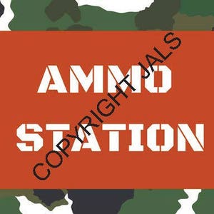 Sign, &quot; Ammo Station&quot;, Dart Wars Download, Nerf Party Downloads, Nerf Party, Nerf Birthday, Nerf Darts, Nerf Bullets, Nerf Ammo