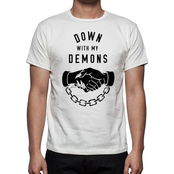 down with my demons hoodie