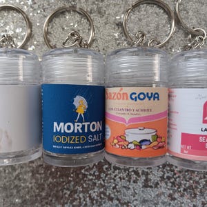 Mini Seasoning Keychain Travel Seasoning Keychains Mini Shaker Seasonings