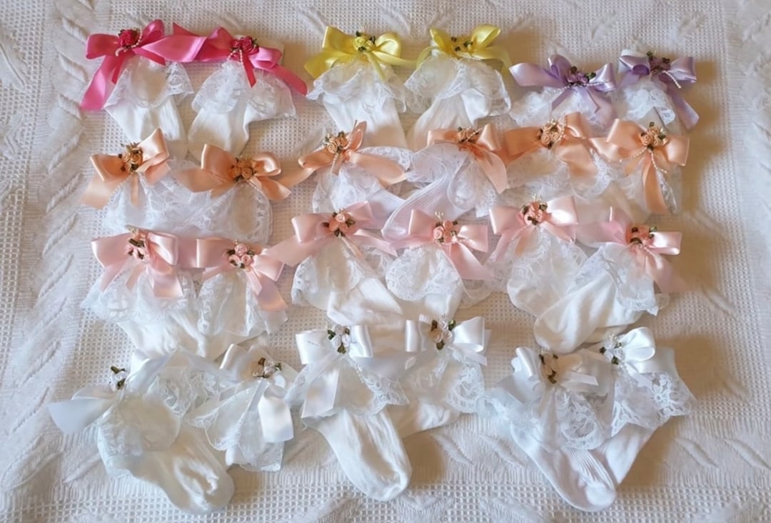 New Best Baby Girl Frill Socks For Parties From 3 to 4 Years JKHL6501 main image 0