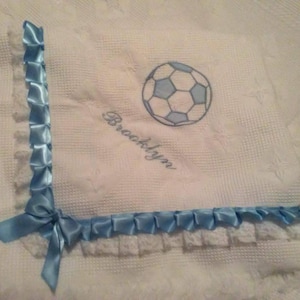 Chal de fútbol para bebé