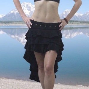 Gegoldde Leinen, Flamengorok, Kort tot lang, boho, burlesque, hippie, zigeuner, steampunk
