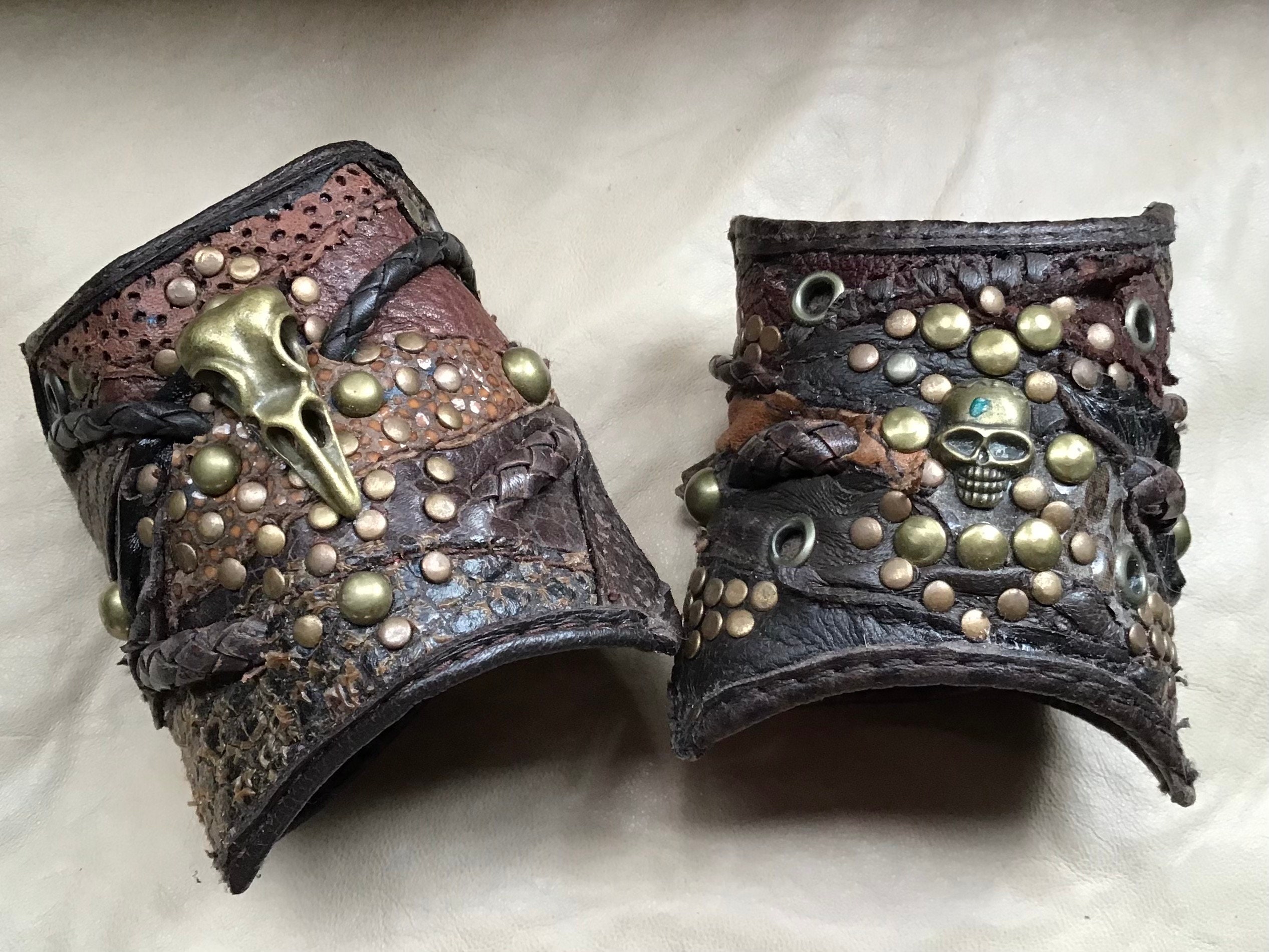 archive leather waist pouch KMRii スタッズ（14th Addiction