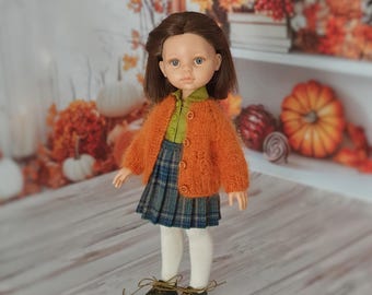 Dockkläder: Paola Reina 32 cm Höstdräkt