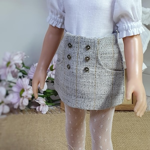 Paola Reina Doll Skirt: Handmade Realistic Clothing for 32cm Dolls
