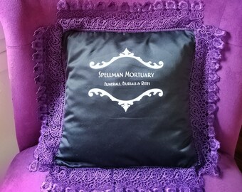 Gothic darkstyle cushion Sabrina Spellman