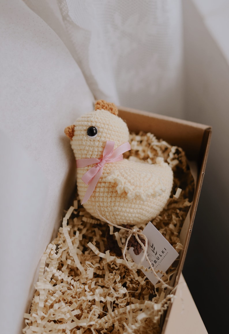 Chick Crochet Pattern, Amigurumi Chicken Pattern, Crochet Chick image 5