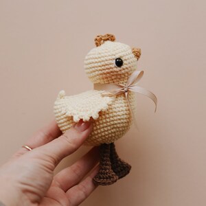 Chick Crochet Pattern, Amigurumi Chicken Pattern, Crochet Chick image 2