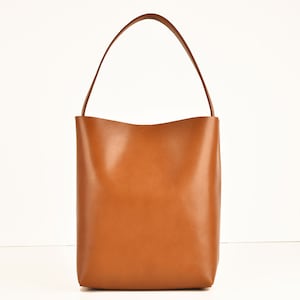 Sac top seau camel