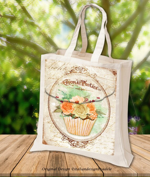 Kitchen Wall Art Vintage French Cupcake Instant Download Etsy