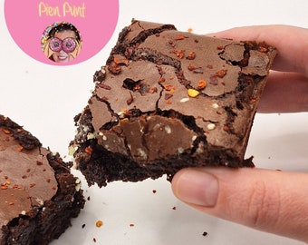 Chilli chocolate brownies