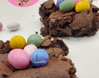 Easter brownies