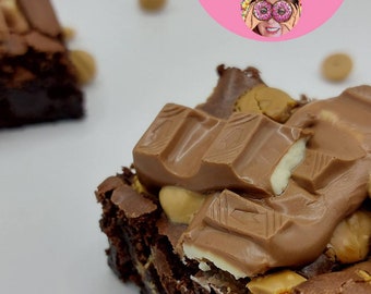 Guilty pleasure Kinder golden chocolate brownies