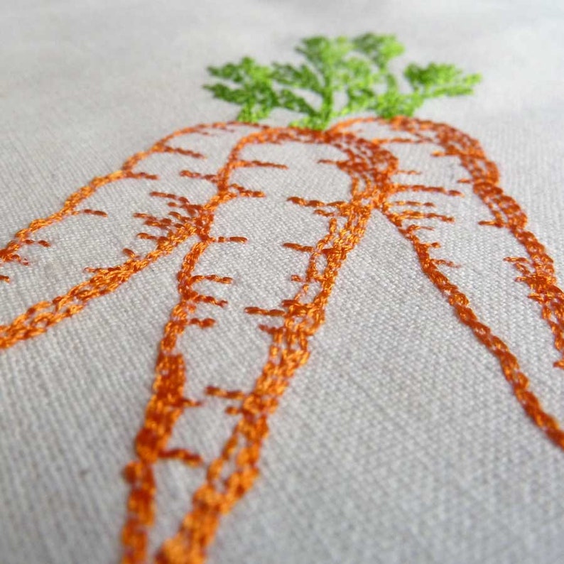 Jesse C. Mault design vegetable set 01 embroidered vegetables etsy Jesse C. Mault design vegetable set 01 embroidered vegetables etsy