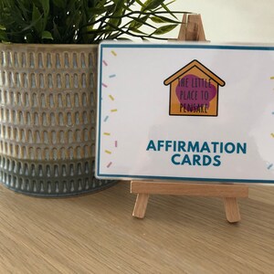 printable Children affirmation cards asd adhd autism anxiety