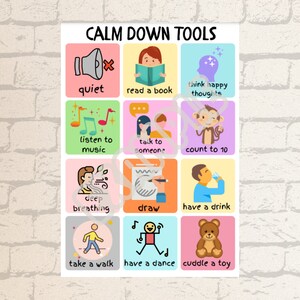 calm down tools  board