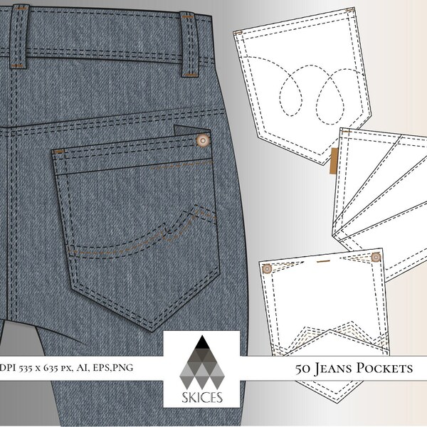 Jeans Ai Files - Etsy