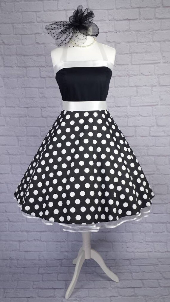 polka dot petticoat dress