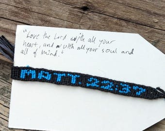 Matthew 23:37 Faith-Based Bracelet.