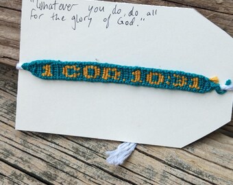 1 Cor. 10:31. A Faith Based Bracelet