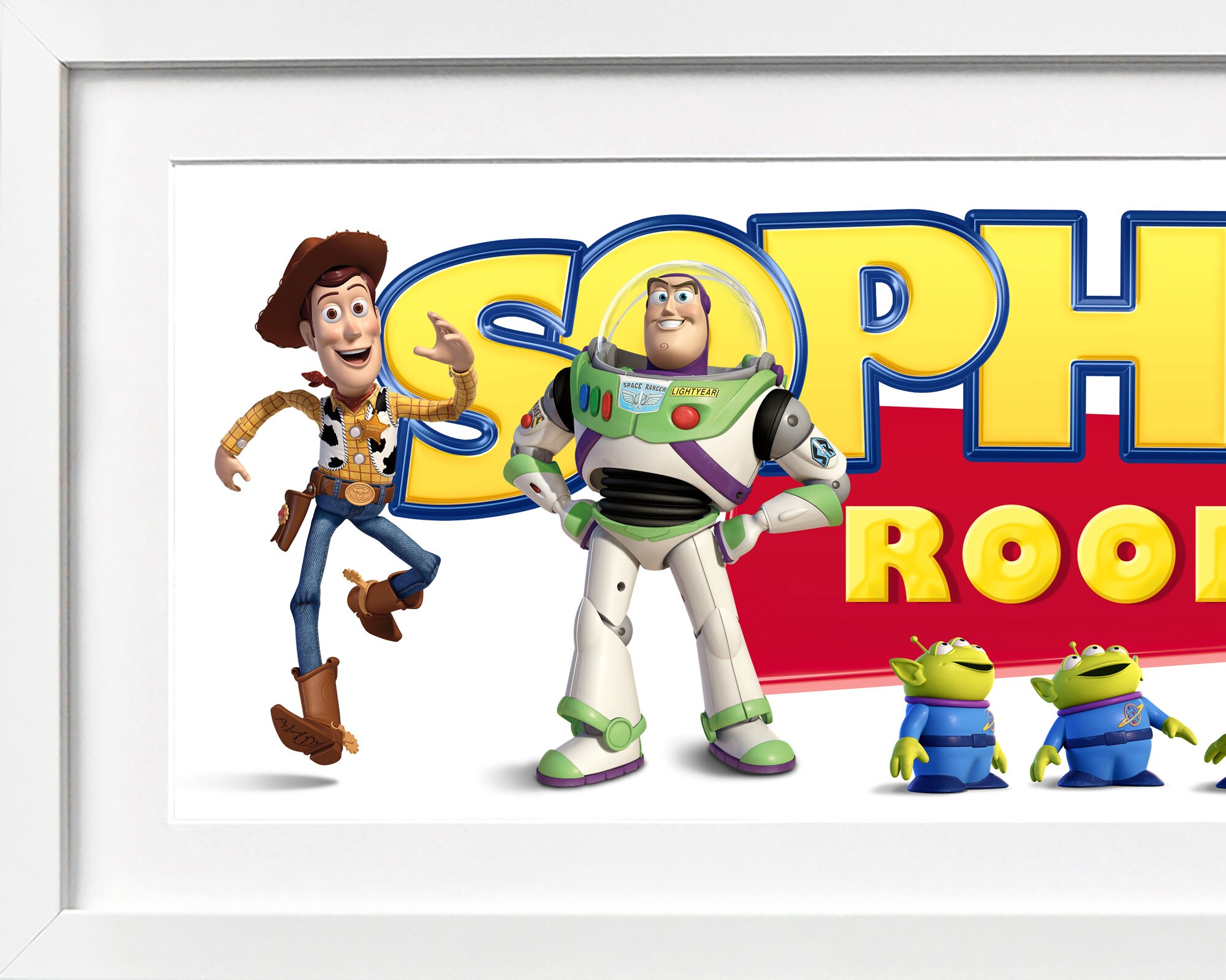 Personalized Toy Story Name Print / Toy Story Baby Name Plaque Etsy