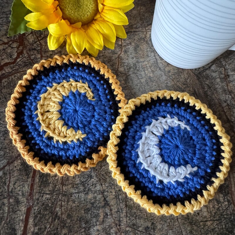 Moon Coaster ConcettasCrafts - Etsy