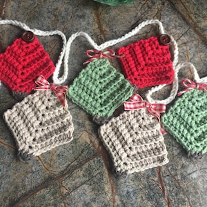 Tree Garland with 9 Trees, Rustic Tree Garland, Mantle Decor, Rustic Decor, Tree Ornaments, Wall Decor, Holiday Decor, Gifts, Christmas