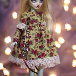 Zitrone Kleid Fur Monster Hohe Puppe Mh 27 Cm Immer Nach Hohen Etsy