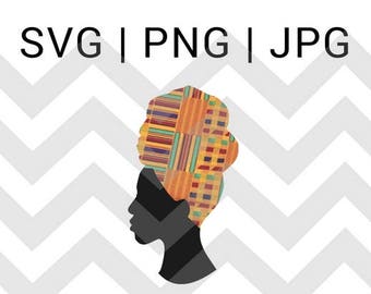 african svg headwrap svg melanin svg african woman svg files african pattern htv svg black history svg cricut cut files african american png