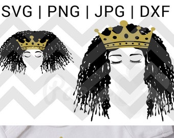 Download Black Princess SVG afro puffs crown svg clip art black ...
