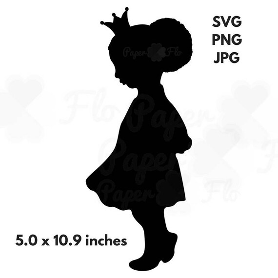 Free Free 322 Black Baby Princess Svg SVG PNG EPS DXF File