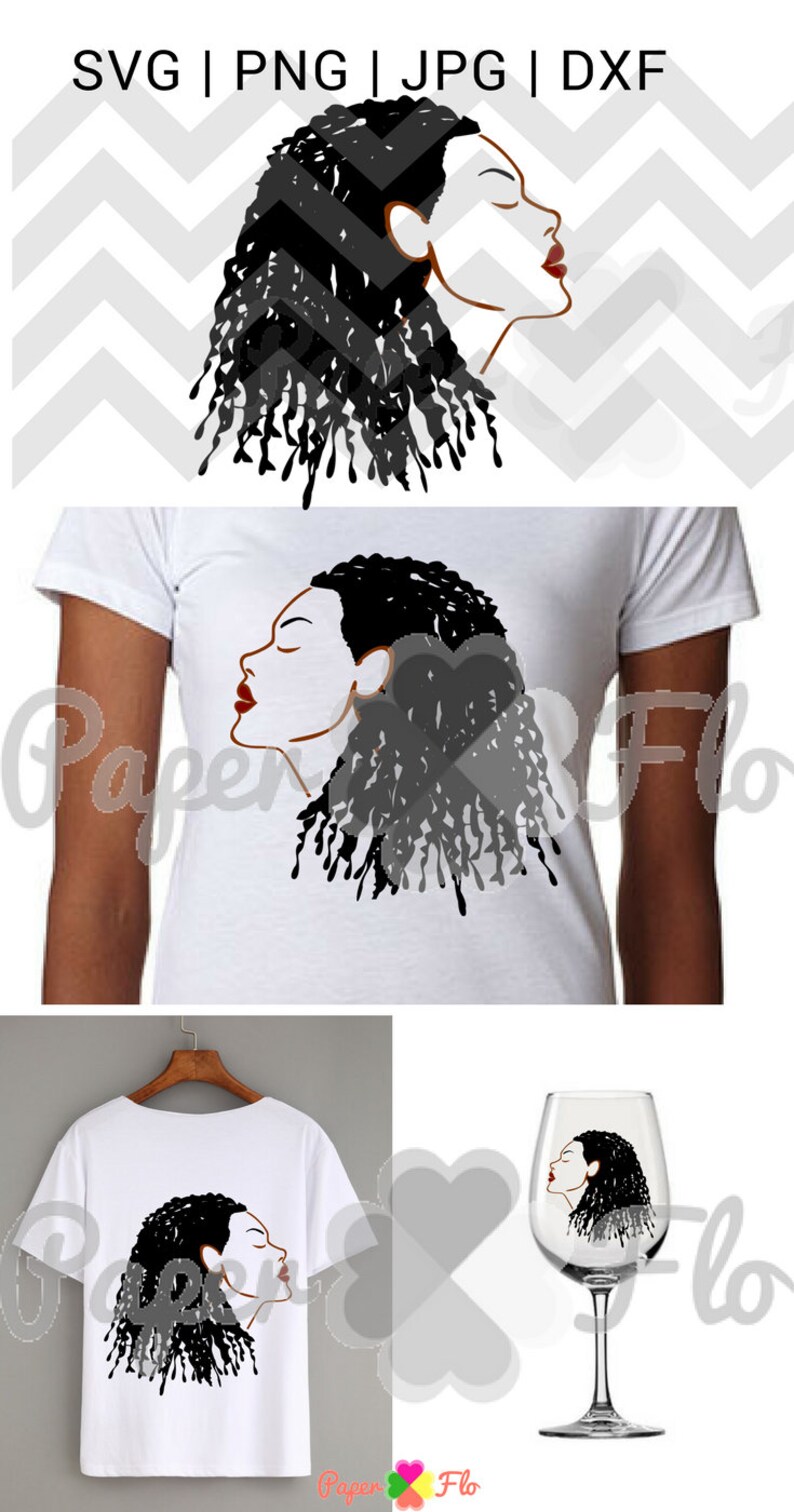 Download Locs svg dreadlock woman svg african women art loc svg ...