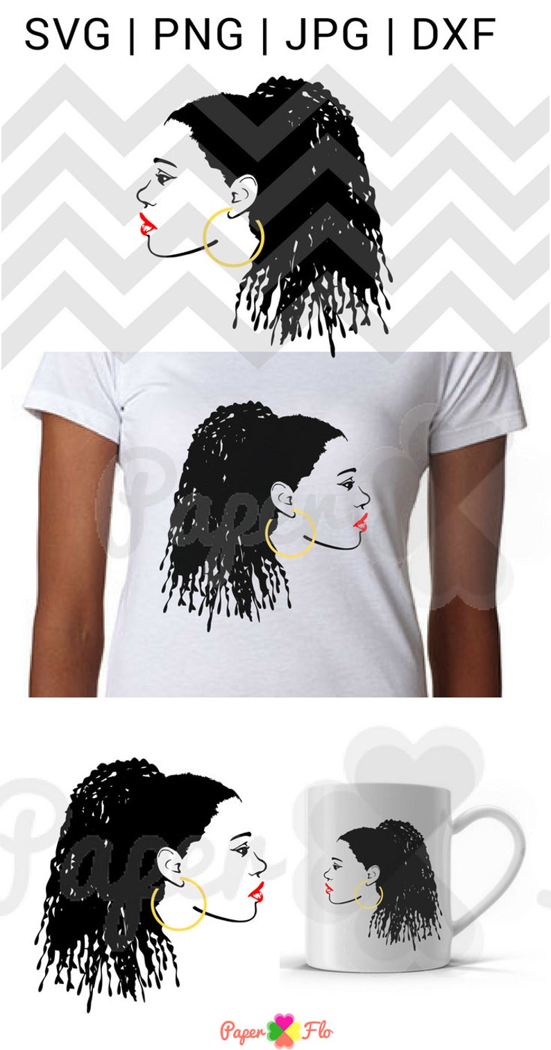 Download Dreadlock woman svg cut file braids black women svg ethnic ...