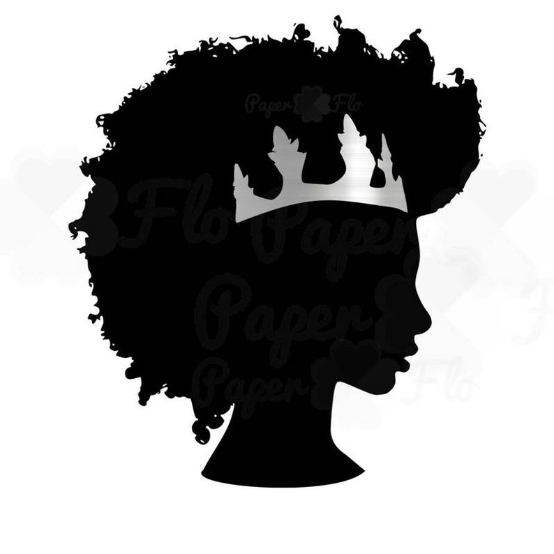 Download Afro svg silver crown clipart black woman svg black girl ...