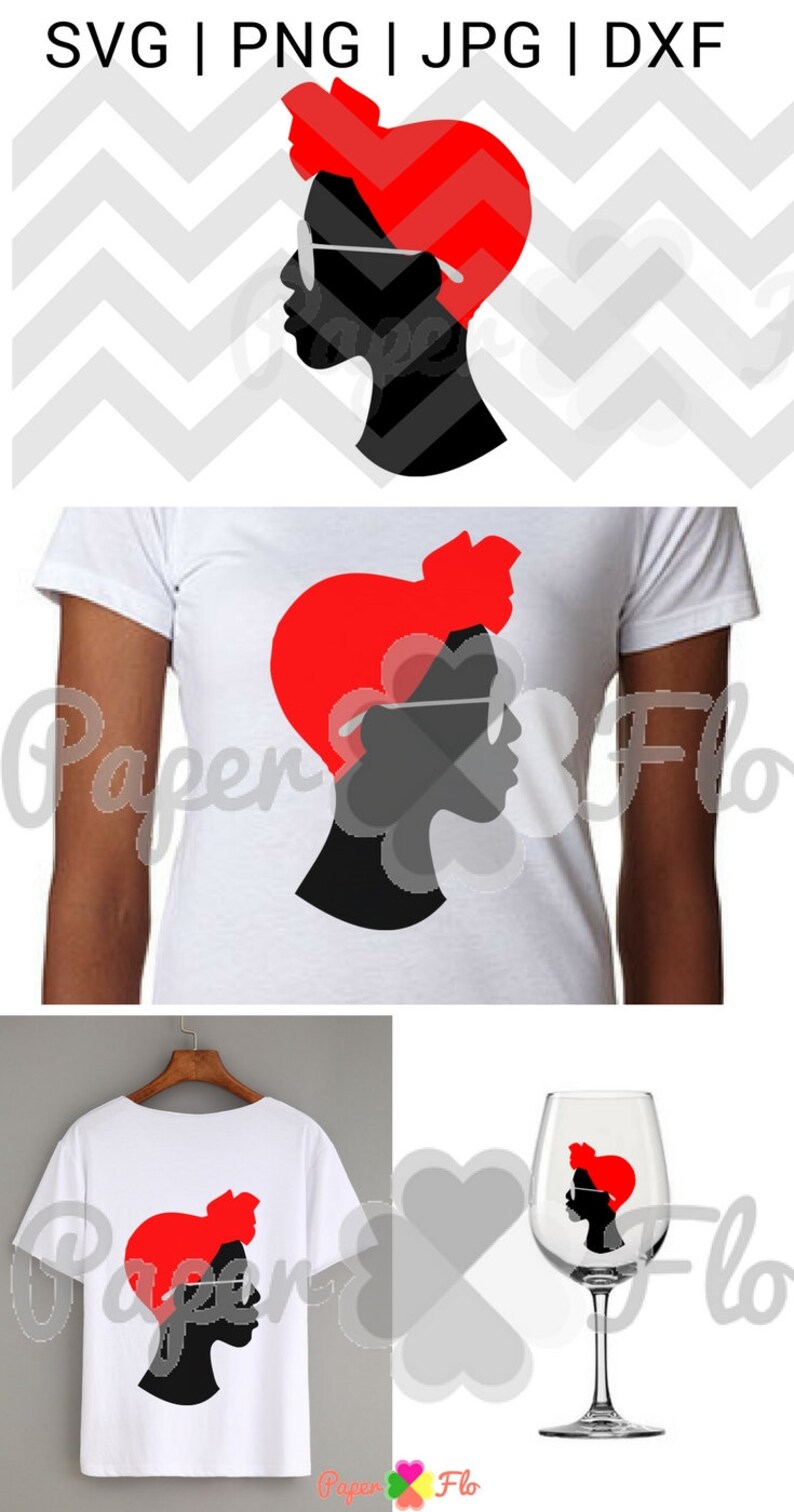 Download African headwrap svg sunglasses svg file silhouette dxf ...
