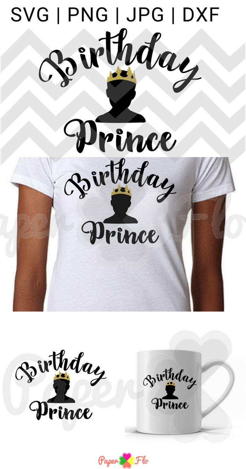 Download Birthday crown prince svg black boy cut file svg sayings ...