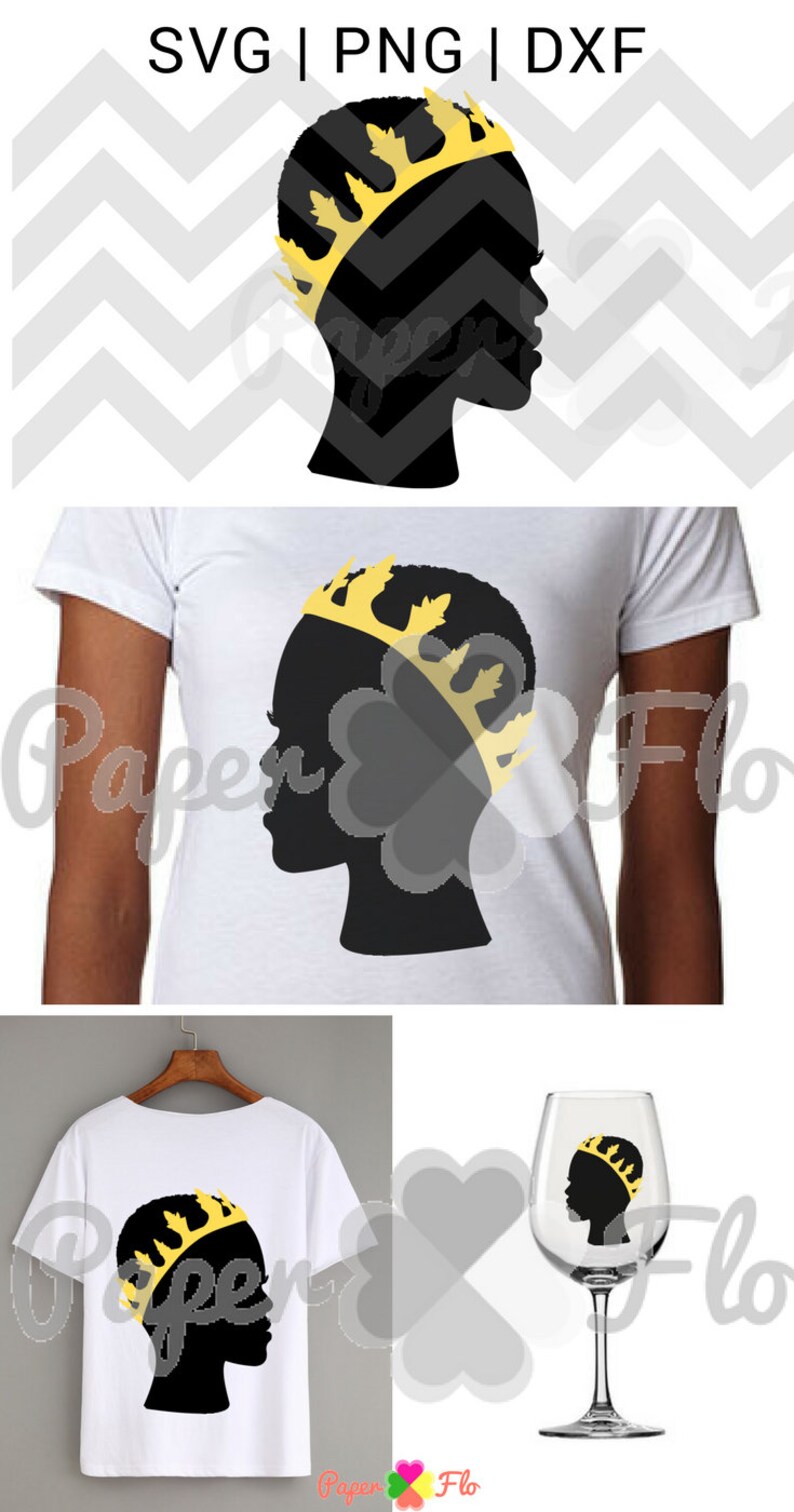 Free Free 205 Black Woman Crown Svg SVG PNG EPS DXF File