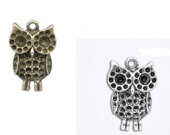 50 owl, owls, owl pendants, pendants, jewelry pendants,