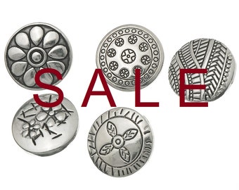 Snap fastener set, 10 buttons, snap fastener button, silver