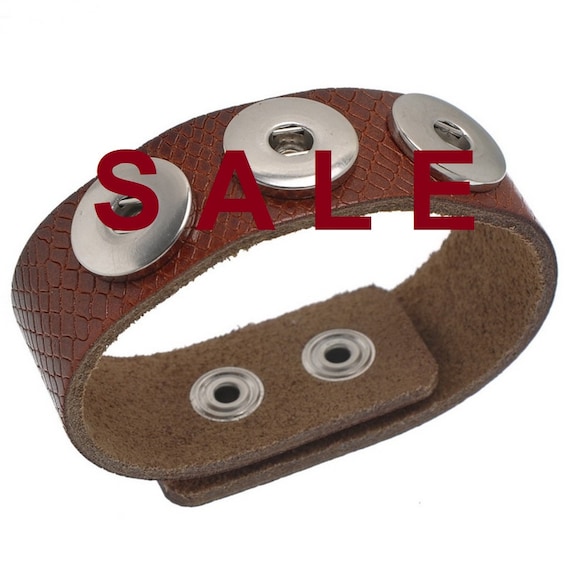 Leather bracelet fasteners deals