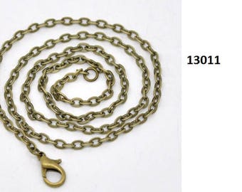 Chain, chain, chain, 46 cm, bronze