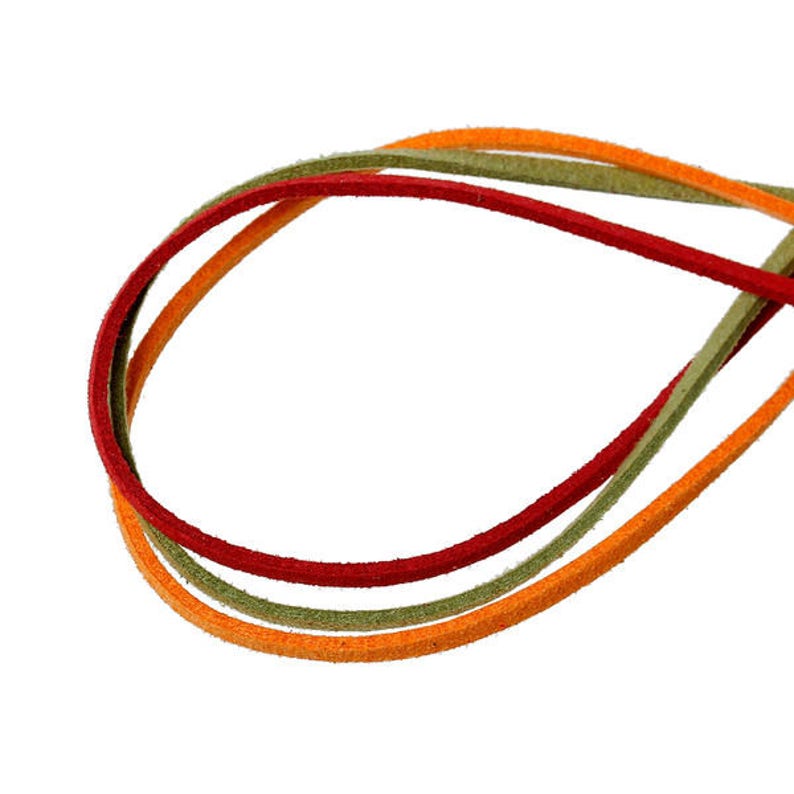 20 m velor ribbon, 20x1 meter, decorative ribbon, mixed colors image 2