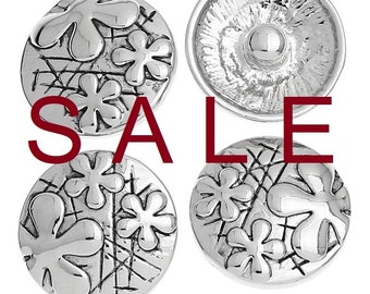 Snap fastener, button, snap button, metal, silver