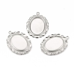 5 sospensioni, prese, acciaio inossidabile, superficie adesiva 13 x 18 mm