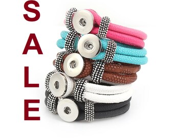 SALE! Armband für Druckknöpfe, Button, Druckknopfbutton,Gr. L,