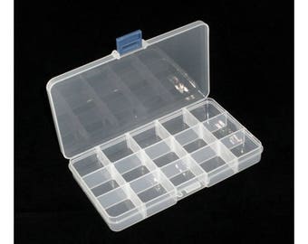 Storage box, bead box, click box,