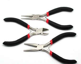 Pliers-chain pliers-flat nose pliers-side cutters-pincer pliers-pliers set,