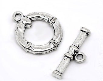 10 toggle clasp, toggle clasps, jewelry clasp,